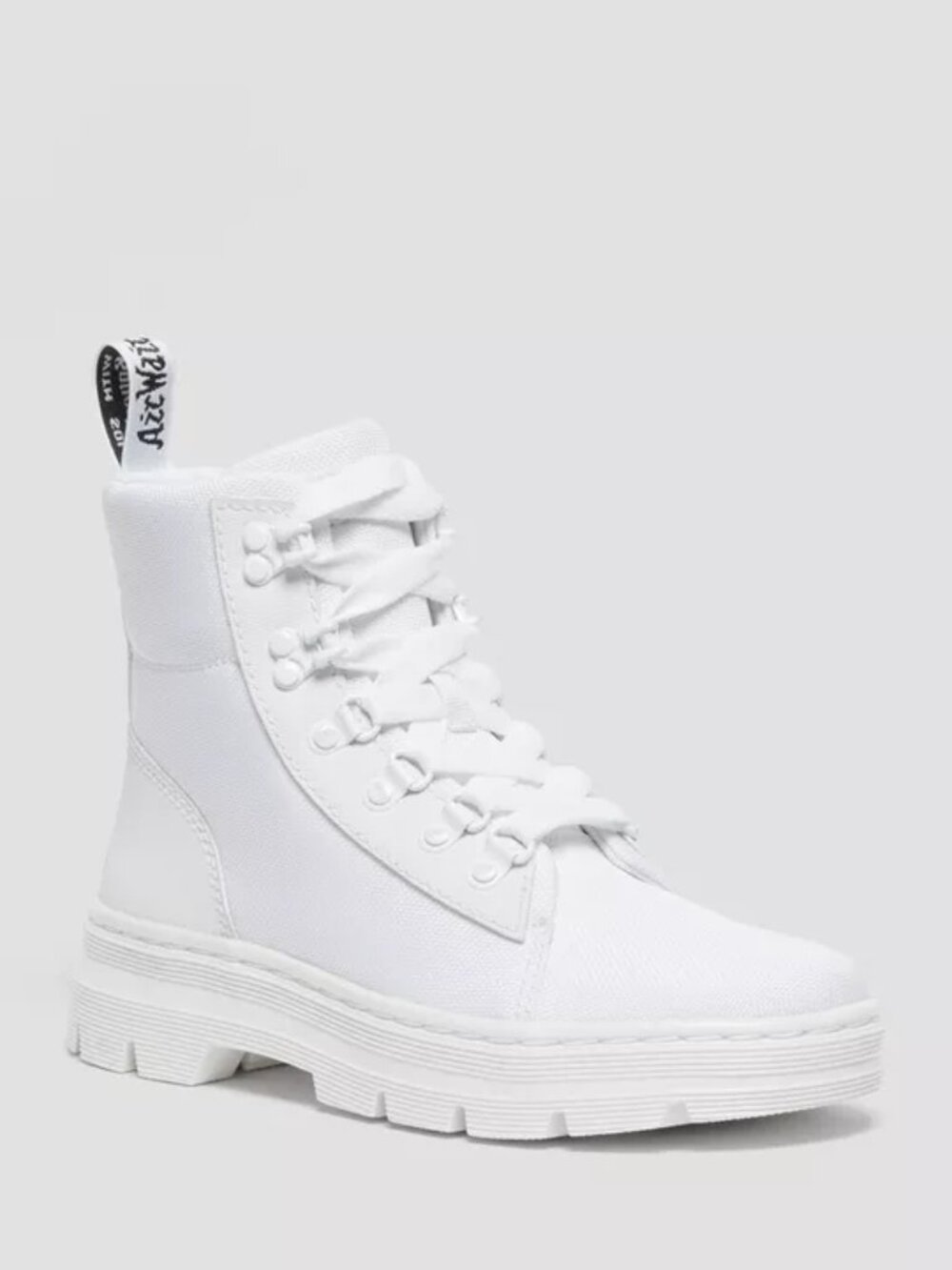 Dr Martens Combs Women's Poly Casual Boots White US 11 NWT
